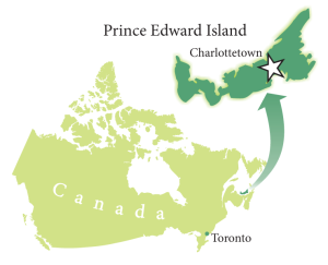 Location Map: Prince Edward Island
